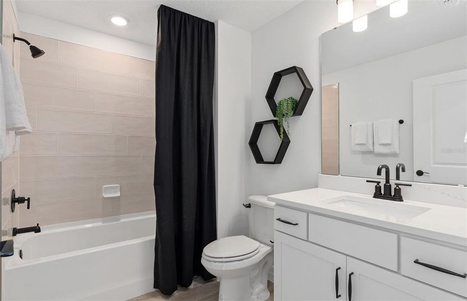 Model Home Design Only. Pictures and furnishings are for illustrative purposes only. Elevations, colors and options may vary. Furniture is for model home staging only.?