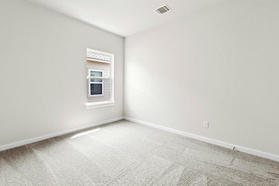 Spacious, unfurnished interior of a new home in Santa Rita Ranch, Liberty Hill (Image 22). Spacious, unfurnished interior of a new home in Santa Rita Ranch, Liberty Hill (Image 22).