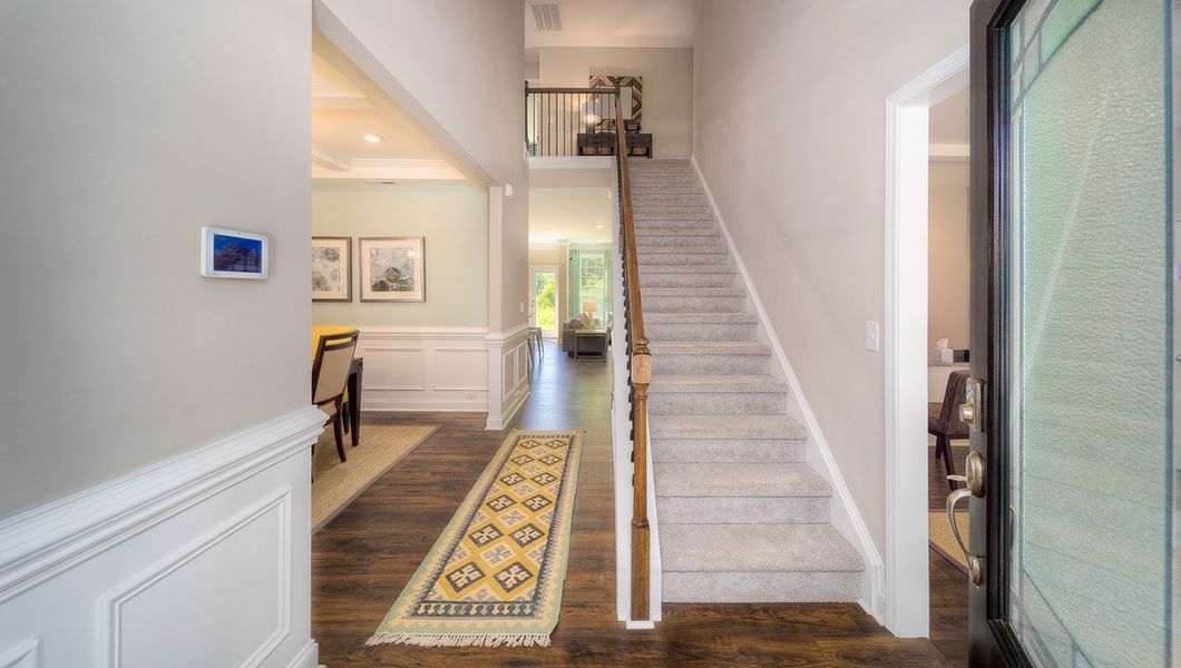 Representative furnished interior of a home built from the Fleetwood by D.R. Horton in Cantrell Hills, Hendersonville (Image 6). Representative furnished interior of a home built from the Fleetwood by D.R. Horton in Cantrell Hills, Hendersonville (Image 6).