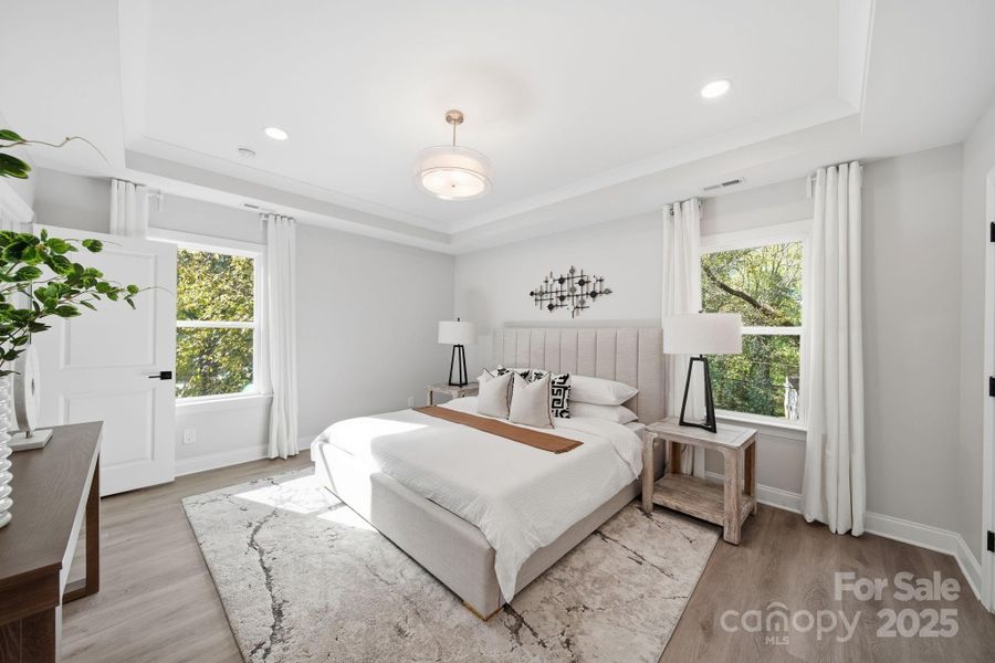 Furnished interior view inside a new home in , Charlotte (Image 13).