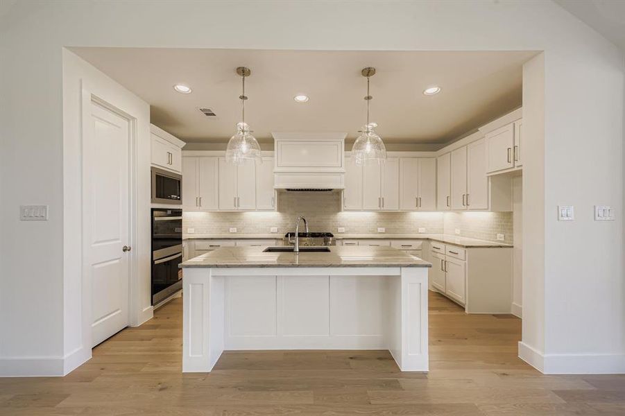 Furnished interior view inside a new home in North Sky 65s, Celina (Image 6).