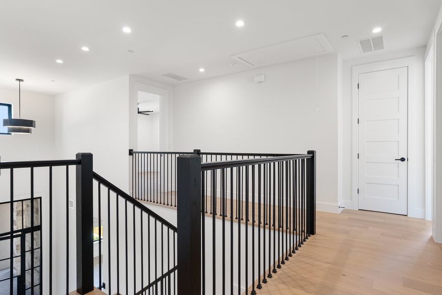 Spacious, unfurnished interior of a new home in Milky Way at River Place, Austin (Image 29).