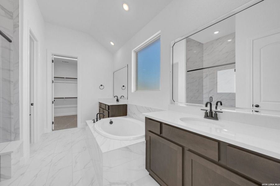 Furnished interior view inside a new home in Preserve at Annabelle Ranch, San Antonio (Image 6).