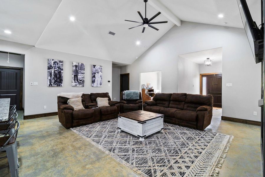 Furnished interior view inside a new home in , Livingston (Image 11).