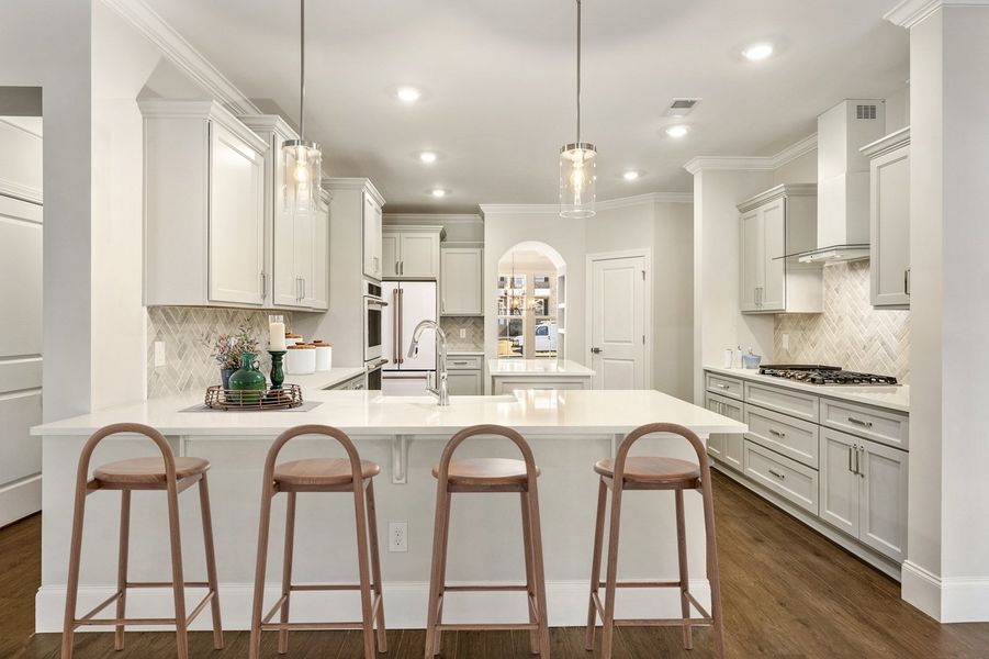 Representative furnished interior of a home built from the Byrnes II - Elite Collection by Mungo Homes in Suter Estates, Easley (Image 4).