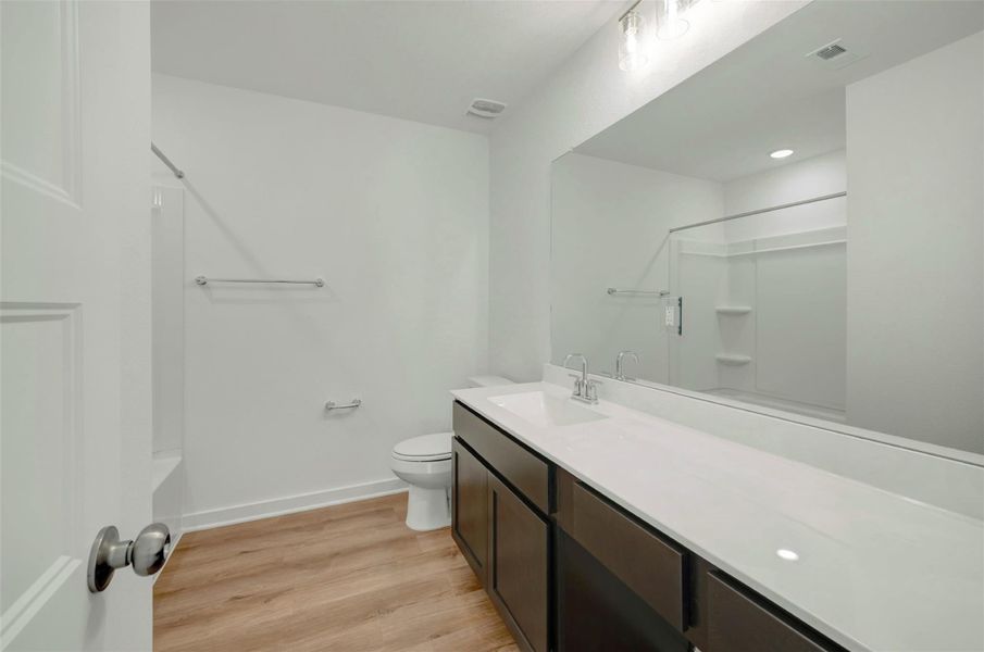 Furnished interior view inside a new home in Indian Springs, Crosby (Image 9). Furnished interior view inside a new home in Indian Springs, Crosby (Image 9).