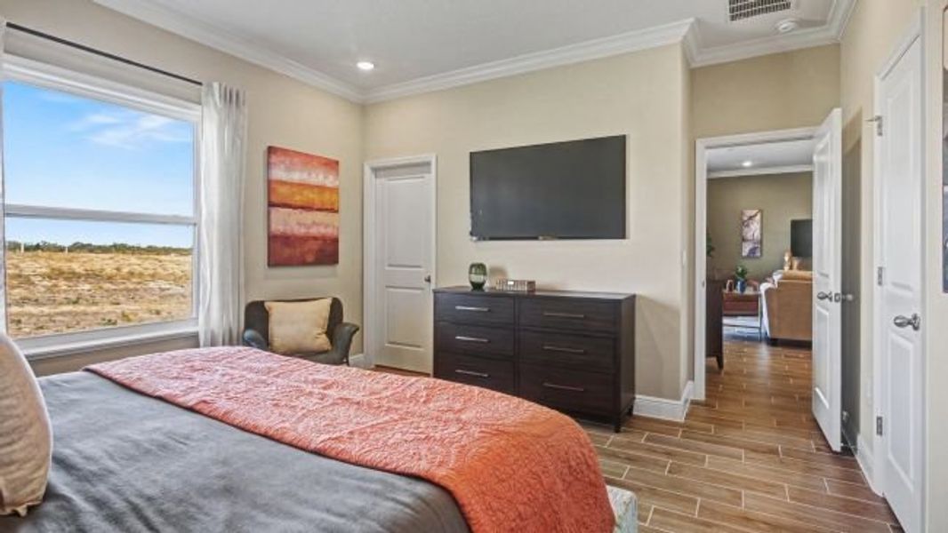 Furnished interior view inside a new home in The Reserve At Hammock Oaks, Lady Lake (Image 5).