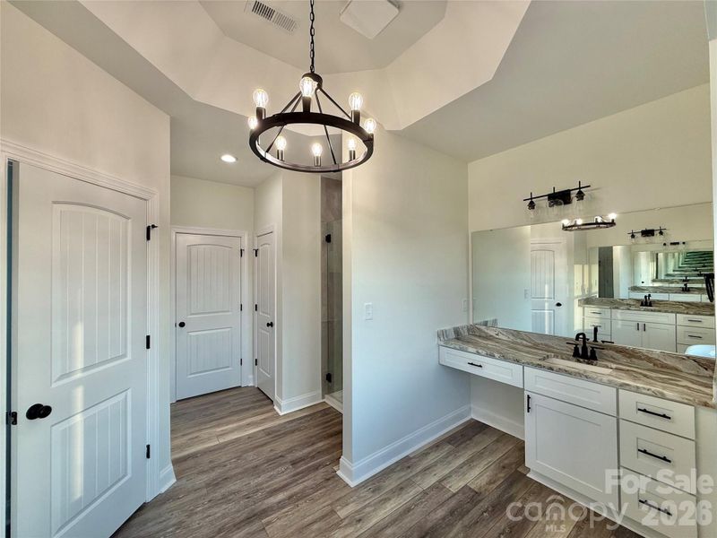 Furnished interior view inside a new home in , Waxhaw (Image 9).