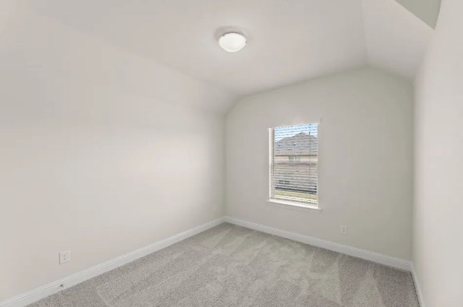 Front exterior of a new home in Timber Ridge, Corinth, TX, highlighting curb appeal (Image 6).