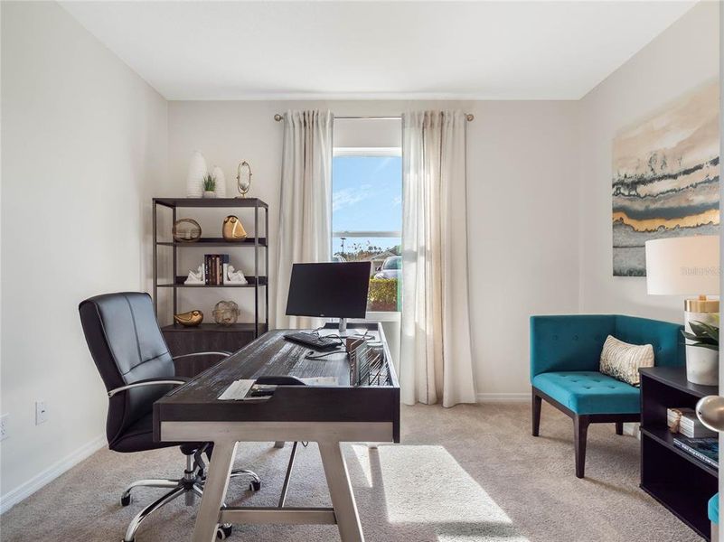 Furnished interior view inside a new home in Villamar, Winter Haven (Image 19).