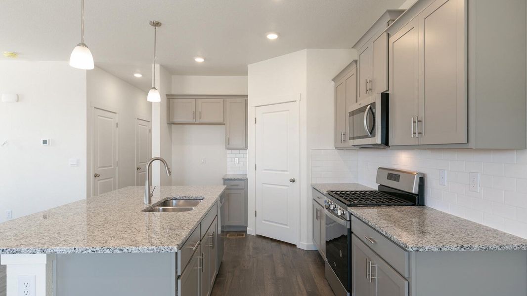 Representative furnished interior of a home built from the Sparrow by D.R. Horton in The Ridge at Lorson Ranch, Colorado Springs (Image 7). Representative furnished interior of a home built from the Sparrow by D.R. Horton in The Ridge at Lorson Ranch, Colorado Springs (Image 7).