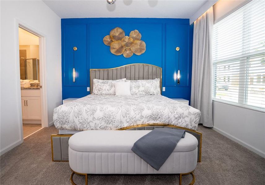 Furnished interior view inside a new home in Solara Resort, Kissimmee (Image 27).