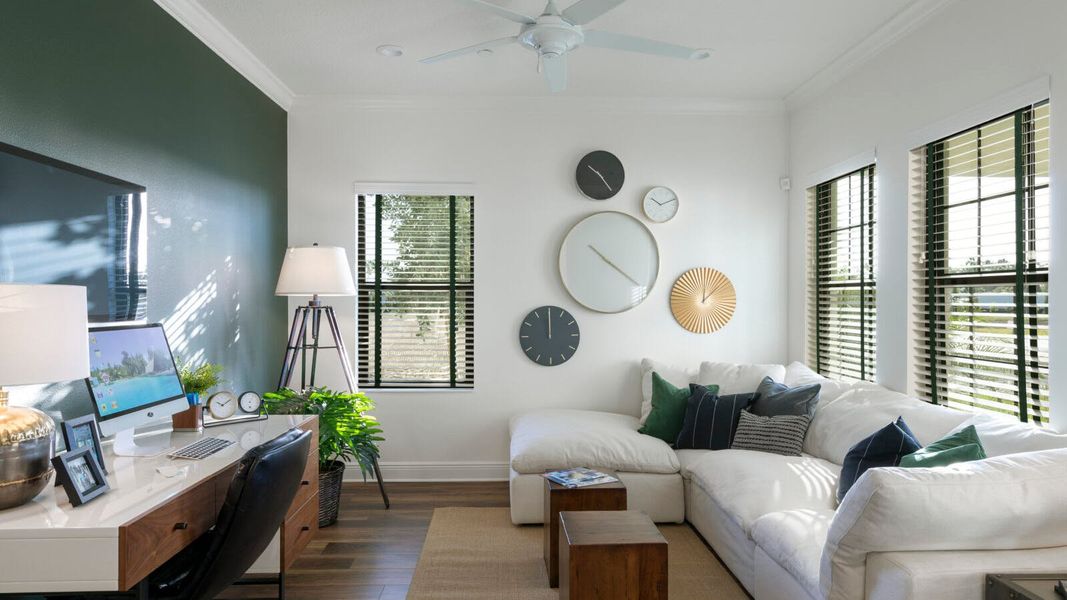 Representative furnished interior of a home built from the Lighthouse by Neal Communities in Palm Grove Real Estate and Homes for Sale in Lakewood Ranch, FL - Neal Communities, Lakewood Ranch (Image 11).