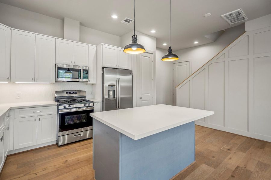 Furnished interior view inside a new home in , Houston (Image 14).