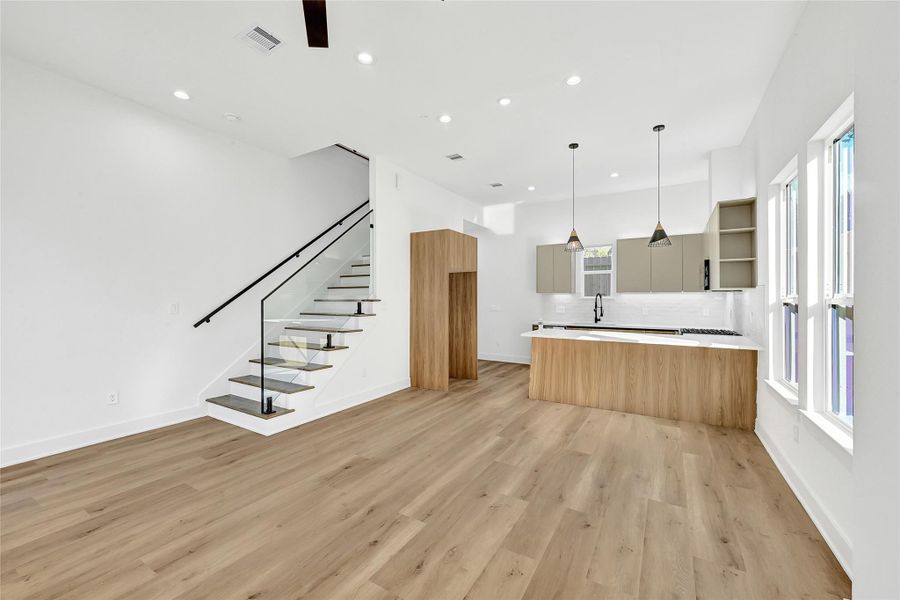 Spacious, unfurnished interior of a new home in , Houston (Image 16). Spacious, unfurnished interior of a new home in , Houston (Image 16).