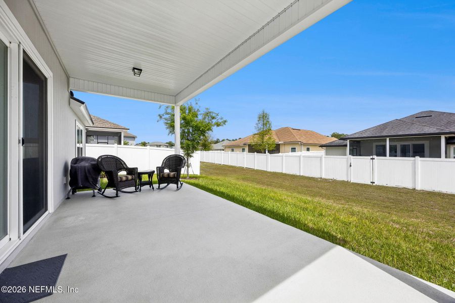 Exterior details and patio area of a home in , Yulee (Image 22). Exterior details and patio area of a home in , Yulee (Image 22).