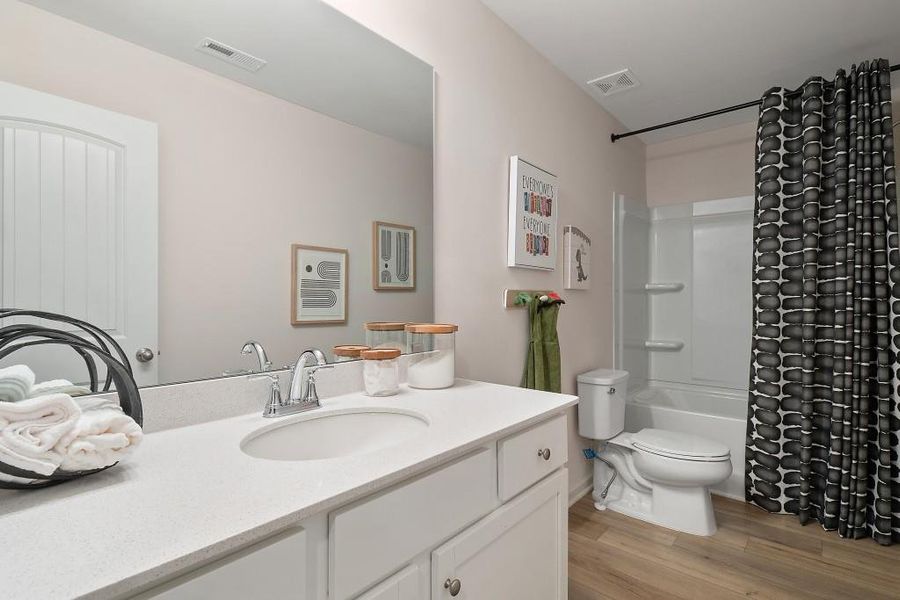 Furnished interior view inside a new home in Chapel Hill, Newnan (Image 11).