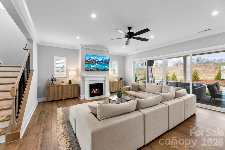 Furnished interior view inside a new home in , Belmont (Image 7).