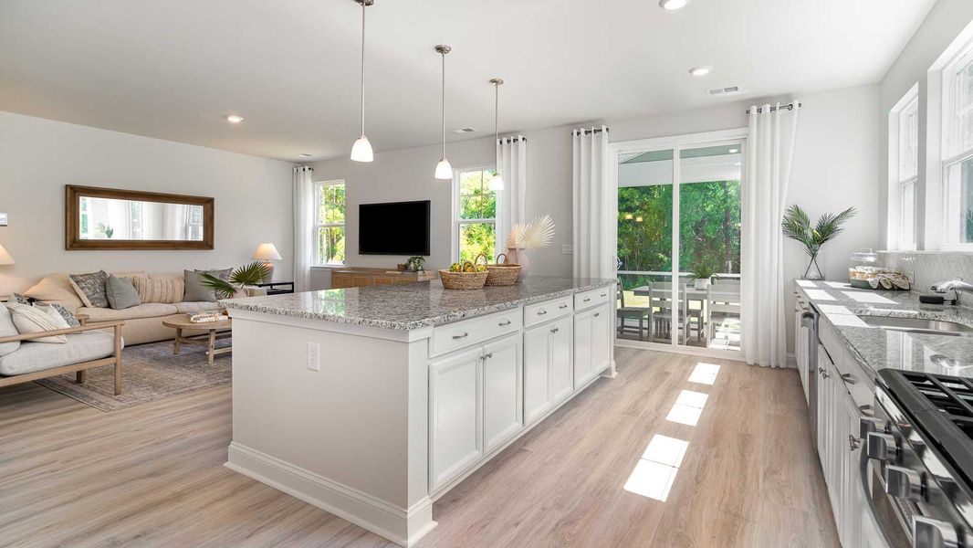 Furnished interior view inside a new home in Waterbridge, Myrtle Beach (Image 8).
