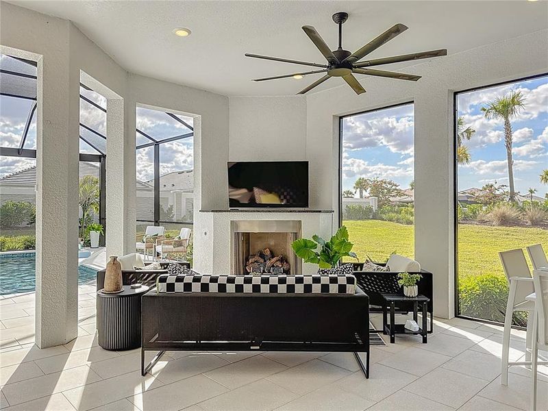 Furnished interior view inside a new home in , Lakewood Ranch (Image 69).