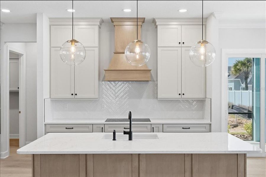 Furnished interior view inside a new home in Beachview Cove, Ormond Beach (Image 10).