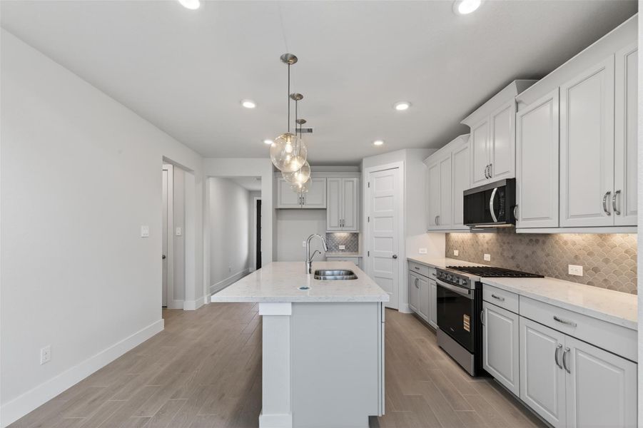 Furnished interior view inside a new home in , Richmond (Image 17). Furnished interior view inside a new home in , Richmond (Image 17).
