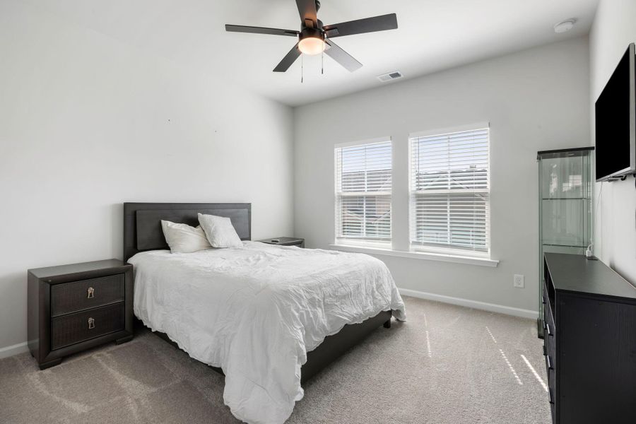 Furnished interior view inside a new home in Sweetgrass at Summers Corner: Arbor Collection, Summerville (Image 25). Furnished interior view inside a new home in Sweetgrass at Summers Corner: Arbor Collection, Summerville (Image 25).