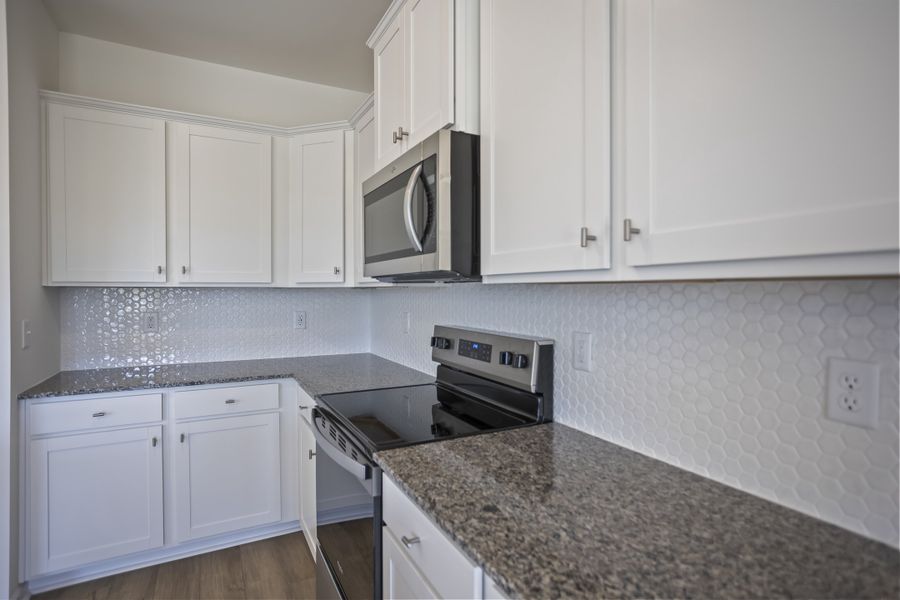 Furnished interior view inside a new home in Providence Station at Trolley Run, Aiken (Image 9).