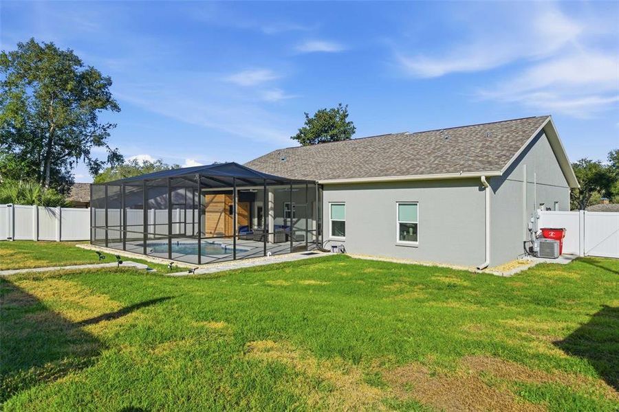 Exterior details and patio area of a home in , Inverness (Image 3).