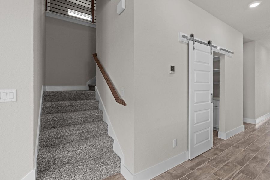 Representative unfurnished interior of a home built from the Majestic View II by View Homes in Skybrooke, Live Oak (Image 21).