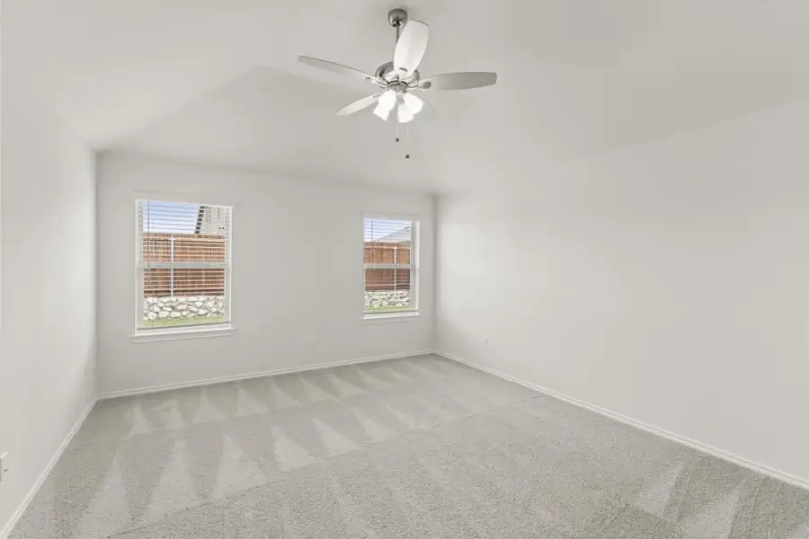 Representative exterior photo of a completed home built from the Boston by Impression Homes in Northspur, Terrell, TX (Image 13). Representative exterior photo of a completed home built from the Boston by Impression Homes in Northspur, Terrell, TX (Image 13).