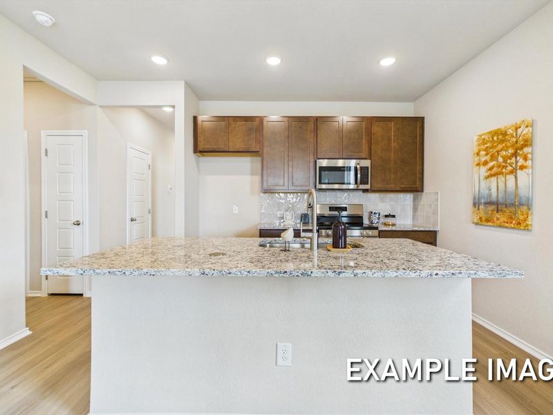 Representative furnished interior of a home built from the The Comal C by Davidson Homes LLC in Applewhite Meadows, San Antonio (Image 6).