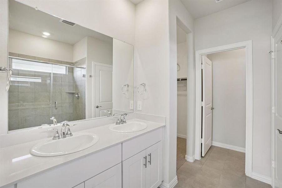 Furnished interior view inside a new home in Trails of Lavon - Signature Series, Lavon (Image 7).