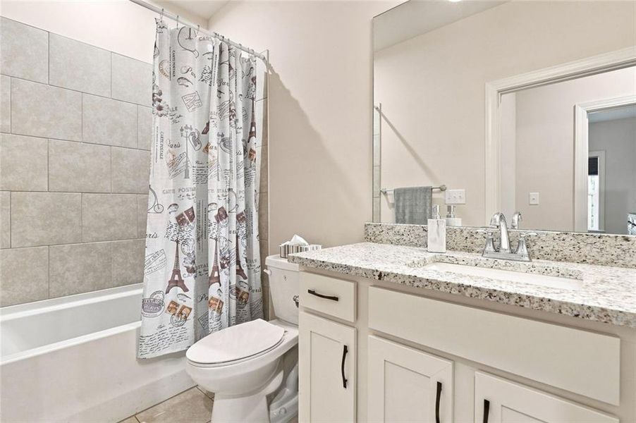 Furnished interior view inside a new home in , Ellijay (Image 38).