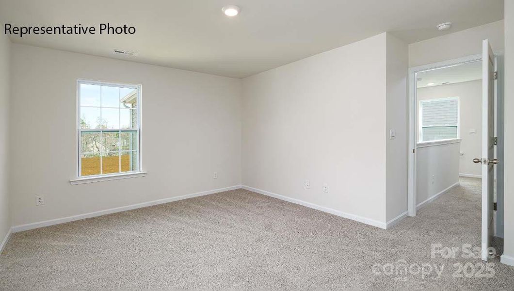 Spacious, unfurnished interior of a new home in Huffman Ridge, Hickory (Image 21).