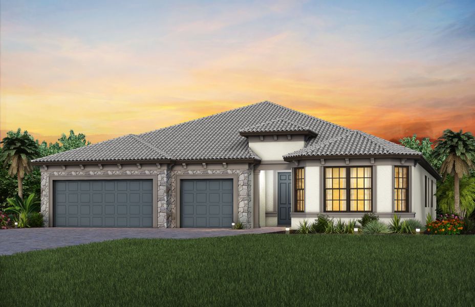 Exterior FM3 with optional stone Exterior FM3 with optional stone