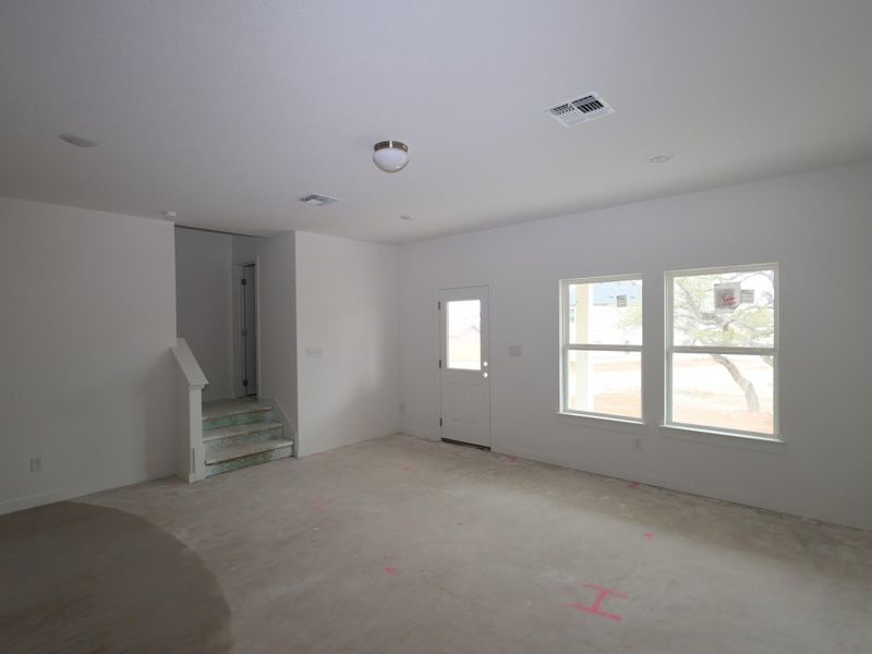 In-progress construction of a new home in Heritage, Dripping Springs, TX (Image 3). In-progress construction of a new home in Heritage, Dripping Springs, TX (Image 3).