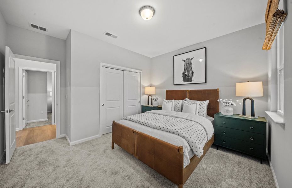 Furnished interior view inside a new home in Sparrow Creek, Boiling Springs (Image 16).
