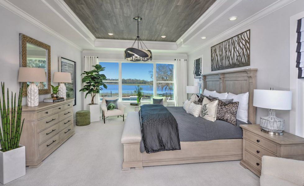Furnished interior view inside a new home in West Hill Estates, Dade City (Image 14).
