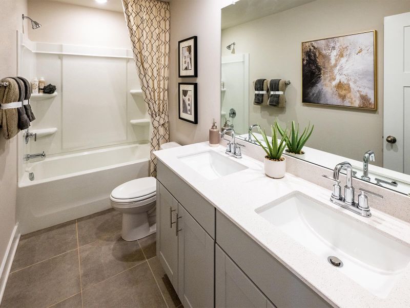 Furnished interior view inside a new home in Chestnut Grove, Greer (Image 13).