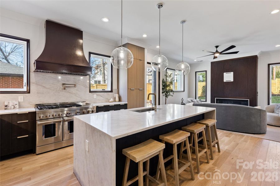 Furnished interior view inside a new home in , Charlotte (Image 5). Furnished interior view inside a new home in , Charlotte (Image 5).