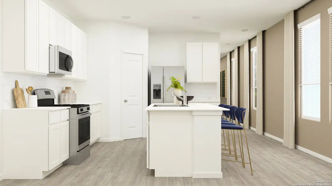 Furnished interior view inside a new home in Navarro Ranch, Seguin (Image 14).