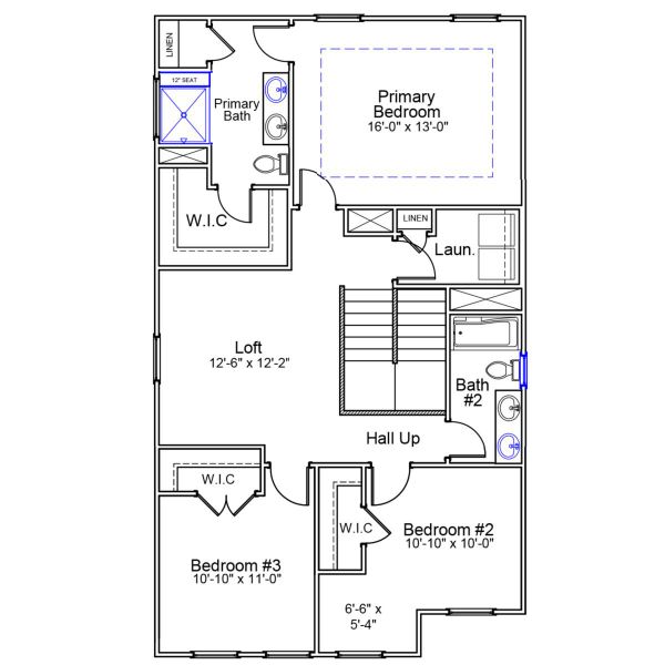 2D floor plan layout of this home in Ellington, Elgin, SC (Image 4).