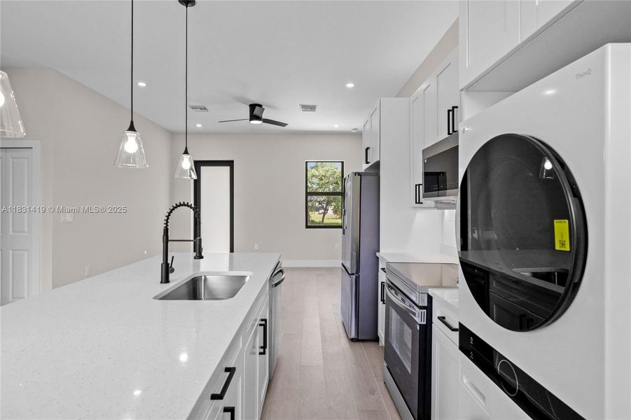 Furnished interior view inside a new home in , Lehigh Acres (Image 7).