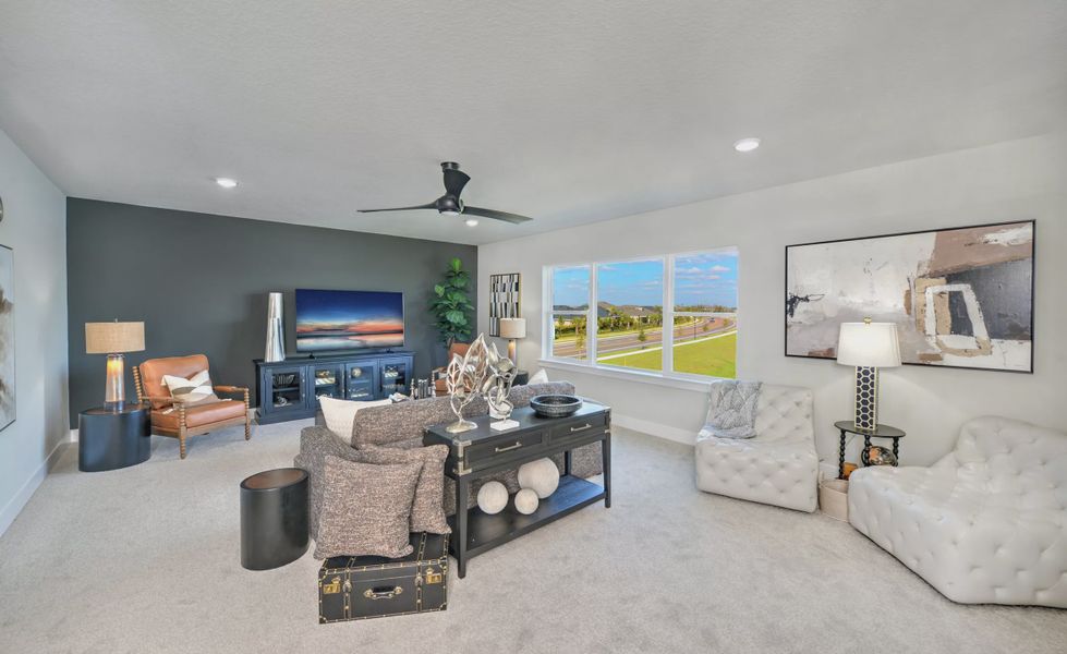 Furnished interior view inside a new home in Waterset, Apollo Beach (Image 35). Furnished interior view inside a new home in Waterset, Apollo Beach (Image 35).