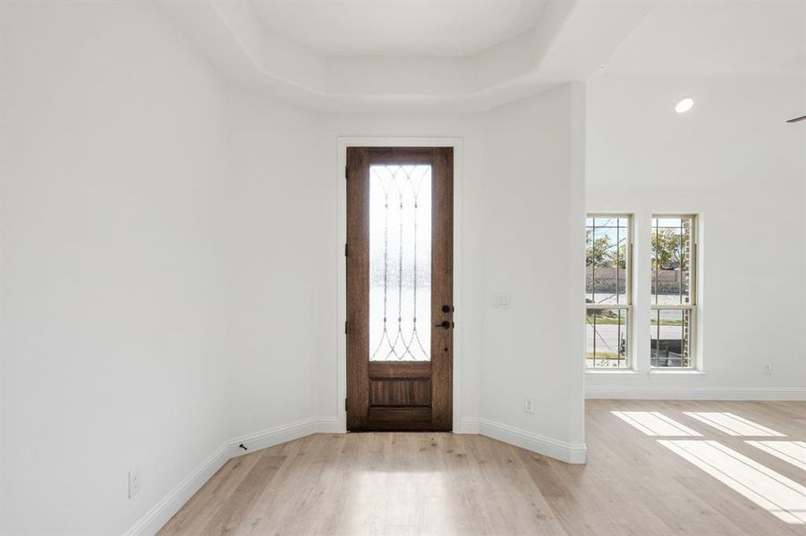 Spacious, unfurnished interior of a new home in Meadow Vista 60-65, Anna (Image 22). Spacious, unfurnished interior of a new home in Meadow Vista 60-65, Anna (Image 22).