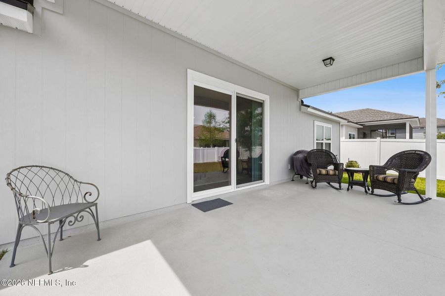 Exterior details and patio area of a home in , Yulee (Image 23). Exterior details and patio area of a home in , Yulee (Image 23).
