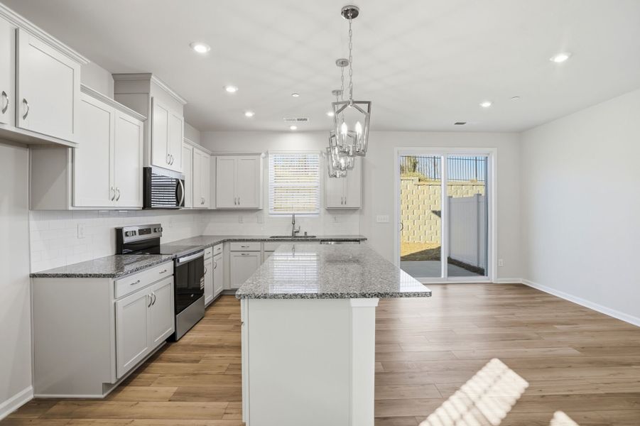 Furnished interior view inside a new home in Hedgecliff Townes, Kannapolis (Image 6).