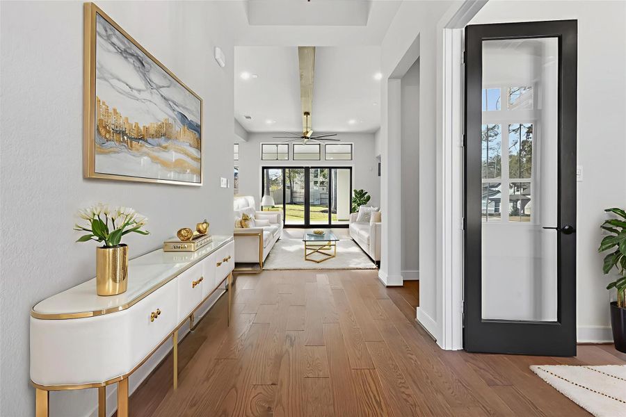 Ai staged - Entry Way Ai staged - Entry Way