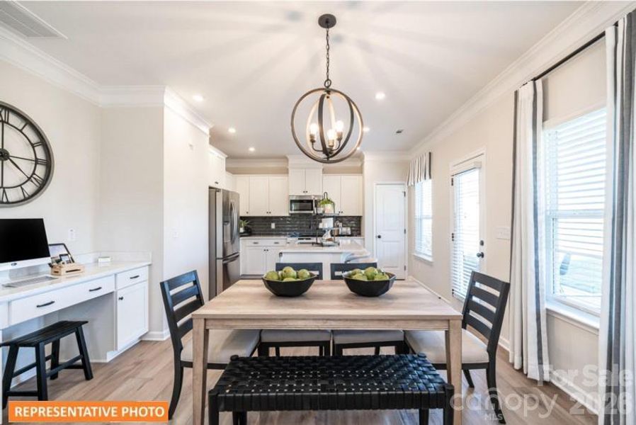 Furnished interior view inside a new home in Catawba Trace, Catawba (Image 17). Furnished interior view inside a new home in Catawba Trace, Catawba (Image 17).
